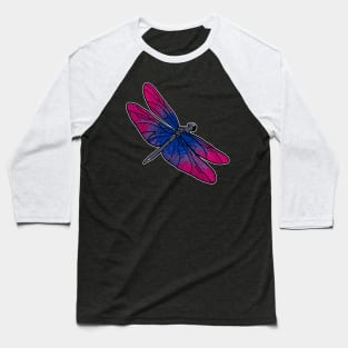 Bisexual Dragonfly Baseball T-Shirt